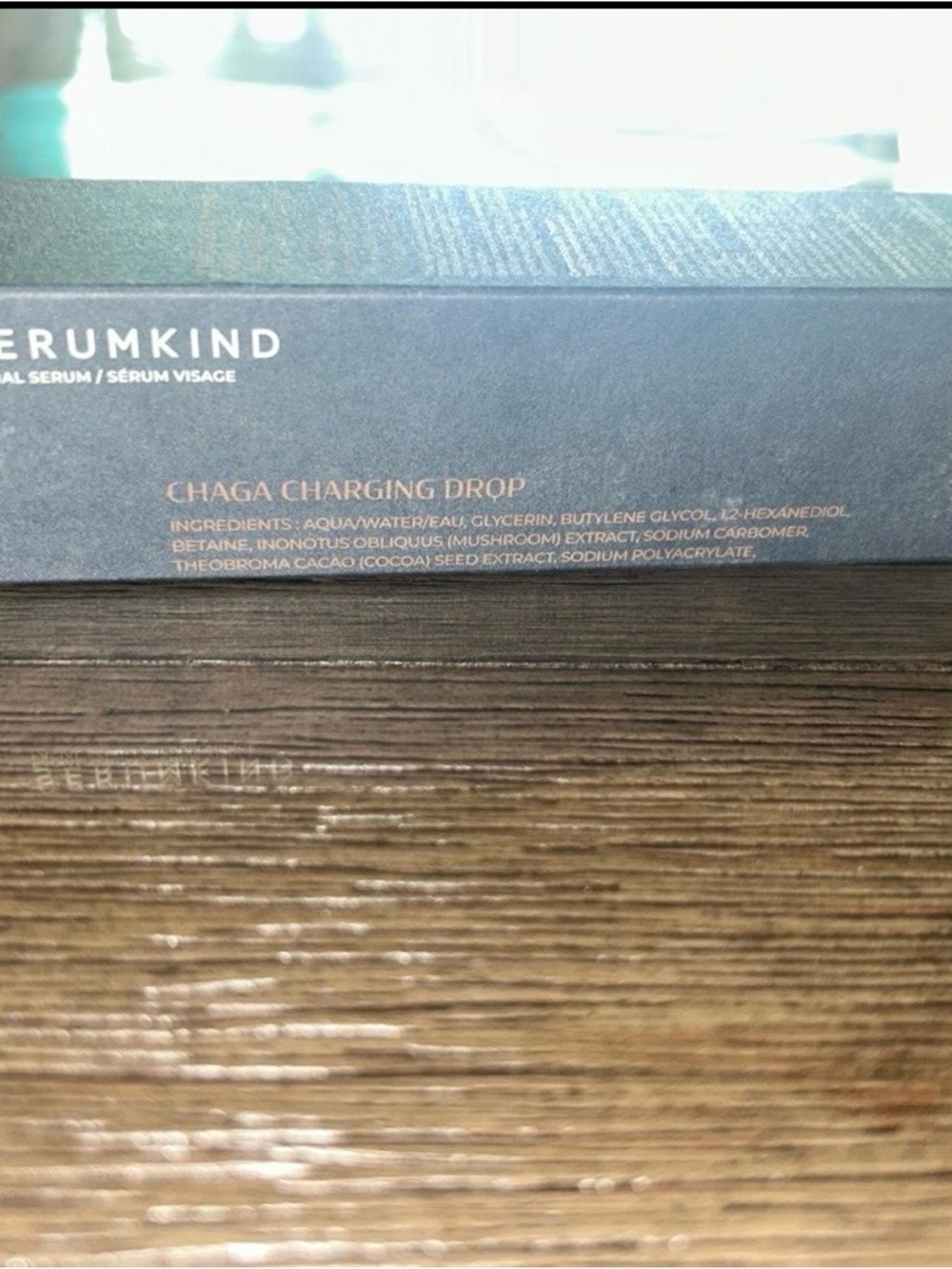 Chaga Charging Drop Facial Serum - Dark Gray